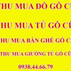 Thu Mua Đồ Gỗ Cũ Xưa TPHCM